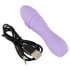 Cuties Mini 3 - laddningsbar, vattentät spiralvibrator (lila)
