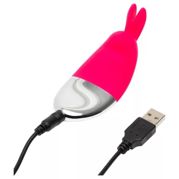 Happyrabbit - klitorisvibrator uppladdningsbar - röd