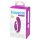 Happyrabbit Mini G - uppladdningsbar G-punkt vibrator med klitorisstimulerare (lila)