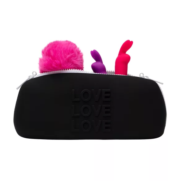Happyrabbit - parvibrator set - uppladdningsbar - 7 delar