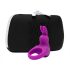 Happyrabbit Kuk Kit - vibrerande penisring med förvaring (lila)