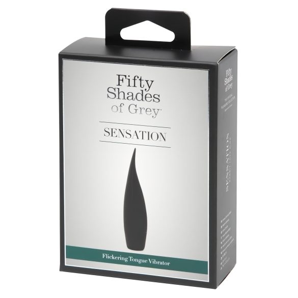 Femtio nyanser av grått Sensation - tungvibrator (svart)