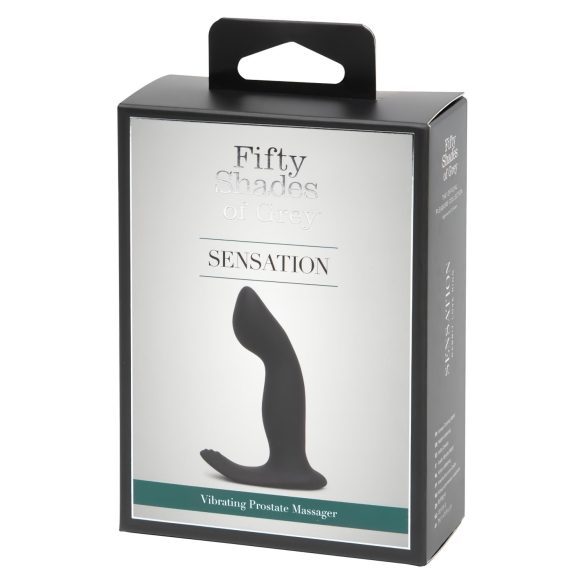 Femtionya nyanser Sensation - prostata vibrator (svart)