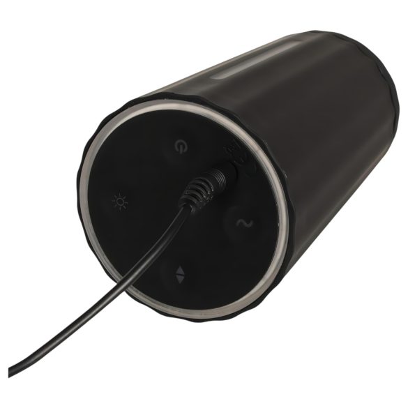 Rebel - masturbator med sugfunktion - 3 hastigheter - uppladdningsbar - svart