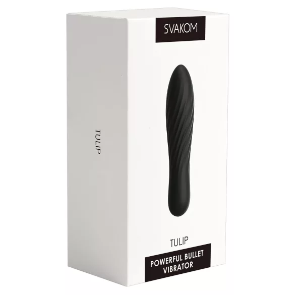 Svakom Tulip - minivibrator uppladdningsbar svart