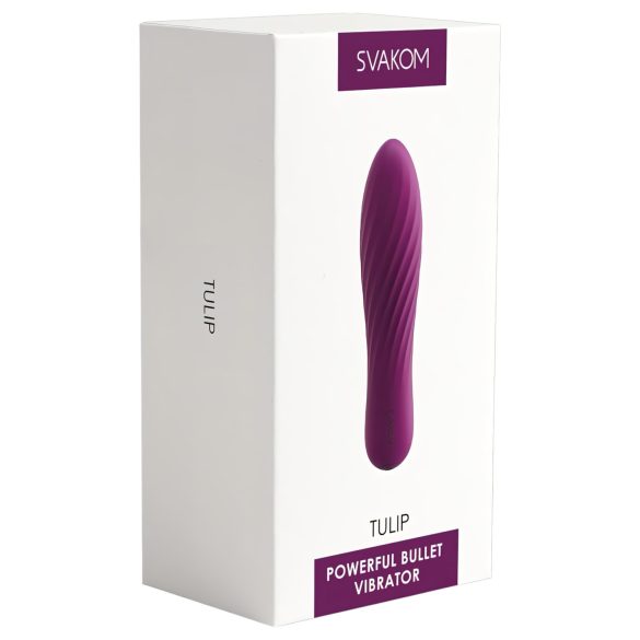 Svakom Tulip - uppladdbar mini stavvibrator (lila)