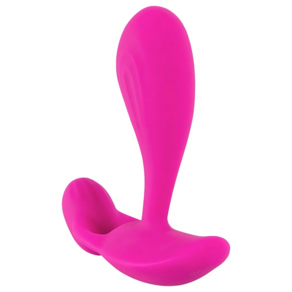 SMILE RC - uppladdningsbar G-punktsvibrator med fjärrkontroll (rosa)