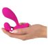 SMILE RC - uppladdningsbar G-punktsvibrator med fjärrkontroll (rosa)