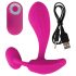 SMILE RC - uppladdningsbar G-punktsvibrator med fjärrkontroll (rosa)