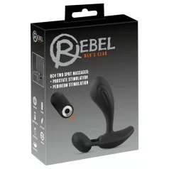 Rebel RC - 2-i-1 prostata massagerare (svart)