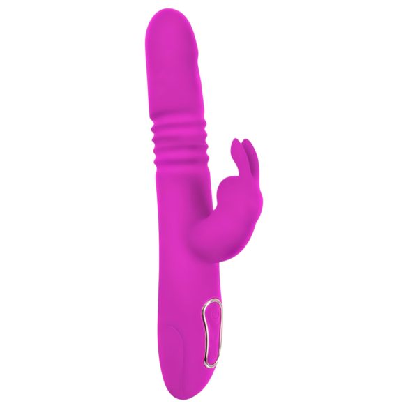 SMILE Rabbit - vibrator med klitorisstimulans och roterande funktion - rosa