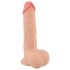 Naturhud - dildo med hudkänsla - 19 cm (naturlig)