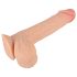 Naturhud - dildo med hudkänsla - 19 cm (naturlig)