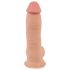 Naturlig hud - dildo 20 cm (naturfärgad)
