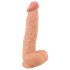 Naturhud Dildo - 25cm (naturlig)
