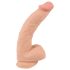 Naturhud Dildo - 25cm (naturlig)