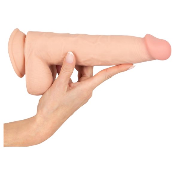 Natute Skin - dildo med hudlik känsla - 25 cm - natur