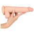 Natute Skin - dildo med hudlik känsla - 25 cm - natur