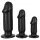 Anos Training Kit - analpluggsset (3-delat, svart)