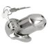 Fetisch - Metallisk penisbälte (silver)