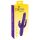 SMILE Triple - uppladdningsbar, trippelarmad roterande vibrator (lila)
