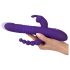 SMILE Triple - uppladdningsbar, trippelarmad roterande vibrator (lila)