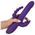 SMILE Triple - uppladdningsbar, trippelarmad roterande vibrator (lila)