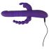 SMILE Triple - uppladdningsbar, trippelarmad roterande vibrator (lila)