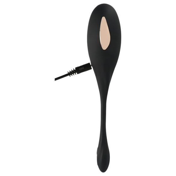 XOUXOU - vibroägg med fjärrkontroll - elektro - svart