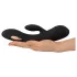 XOUXOU - vibrator med klitorisstimulerare - uppladdningsbar - svart