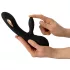 XOUXOU - vibrator med klitorisstimulerare - uppladdningsbar - svart