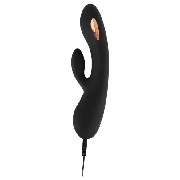 XOUXOU - vibrator med klitorisstimulerare - uppladdningsbar - svart