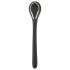 Uppladdningsbar uretravibrator (1,1 cm) - svart
