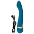 Hot 'n Cold - uppladdningsbar G-punktsvibrator (turkos)