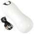 STROKER - Uppladdningsbar, Sug- och Vibrationsmasturbator (Vit)