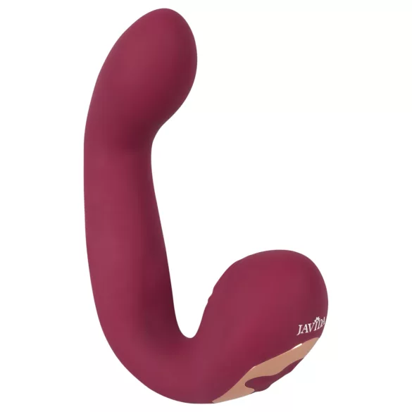 Javida Thumping - pulserande G-punkt & klitoris-vibrator (röd)