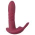 Javida RC - trådlös klitorisvibrator med 3 funktioner (röd)