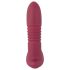 Javida RC - trådlös klitorisvibrator med 3 funktioner (röd)