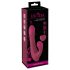 Javida - Roterande klitorisvibrator med fjärrkontroll (röd)