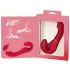 You2Toys - strapless strap-on vibrator - fjärrkontroll - röd