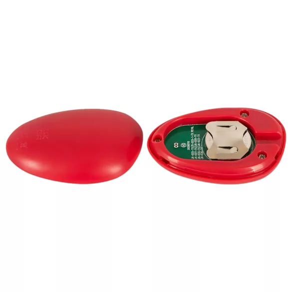 You2Toys - strapless strap-on vibrator - fjärrkontroll - röd