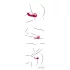 You2Toys - strapless strap-on vibrator - fjärrkontroll - röd