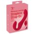 You2Toys Strapless - trådlös, påsättbar vibrator (röd)