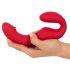 You2Toys Strapless - trådlös, påsättbar vibrator (röd)