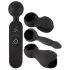 Couples Choice - uppladdningsbar värmande massagevibrator - svart