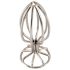 ANOS Metal 3,8cm - silver analplugg i metallbur