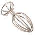 ANOS Metal 3,8cm - silver analplugg i metallbur