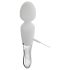 Liaison Wand - LED-vibrator i silikon och glas (genomskinlig)