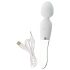 Liaison Wand - LED-vibrator i silikon och glas (genomskinlig)