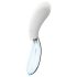 Liaison Curve - uppladdningsbar LED-vibrator (transparent-vit)